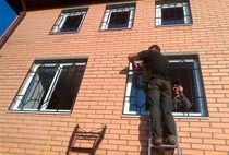 Монтаж решеток в Яровое